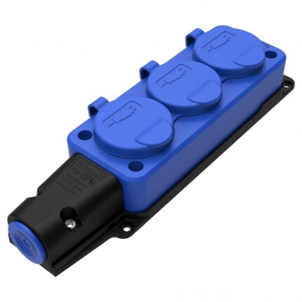 Тройная переносная розетка Bemis BV2-1402-3613